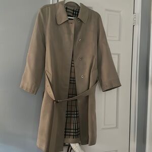 Burberry long trench coat